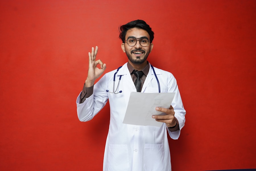 Doctor on screen